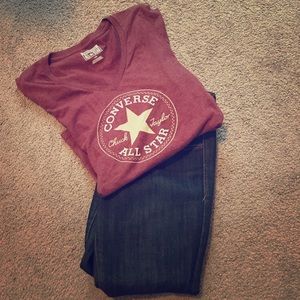 **FINAL SALE** Converse All-Star V-Neck T-Shirt